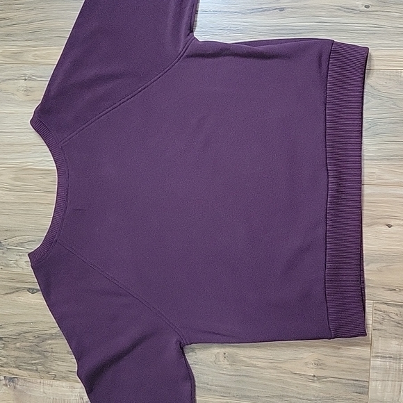 Victoria Secret Pull Over Maroon Sweatshirt - Picture 9 of 11